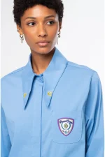 Posh Shirt - Cotton - Light Blue - Image 2
