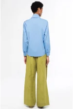 Posh Shirt - Cotton - Light Blue - Image 5
