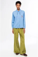 Posh Shirt - Cotton - Light Blue - Image 6