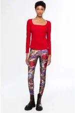 Joy Top - Rib - Red