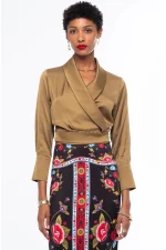 Moss Top - Viscose - Olive