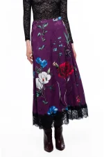 Violet Long Skirt - Jacquard - Image 2