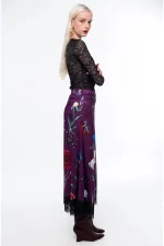 Violet Long Skirt - Jacquard - Image 3
