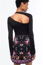 Emblem Mini Skirt - Image 7