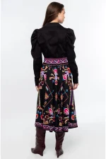 Emblem Midi Skirt - Image 3