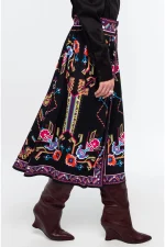 Emblem Midi Skirt - Image 6
