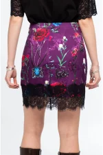 Violet Mini Skirt - Jacquard - Image 4