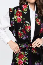 Bouquet Waistcoat - Cotton - Image 4