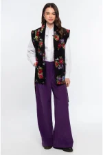 Bouquet Waistcoat - Cotton - Image 6
