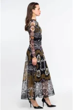 Bloom Long Dress - Mesh - Image 2