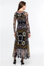 Bloom Long Dress - Mesh - Image 3