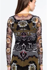 Bloom Long Dress - Mesh - Image 4