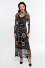Bloom Long Dress - Mesh - Image 5