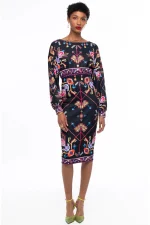 Emblem Midi Dress - Image 2