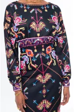 Emblem Midi Dress - Image 6