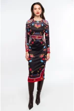 Essence Midi Dress - Image 6