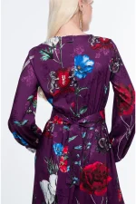 Violet Long Dress - Jacquard - Image 5