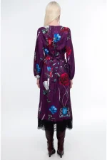 Violet Long Dress - Jacquard - Image 6
