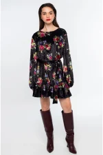 Bouquet Dress - Velvet - Image 6