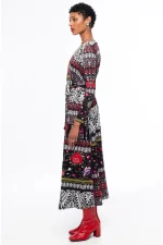 Flora Wrap Long Dress - Image 6