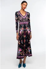 Emblem Long Dress - Image 2
