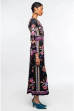 Emblem Long Dress - Image 3