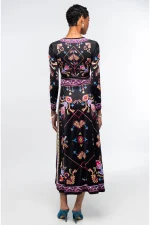 Emblem Long Dress - Image 4