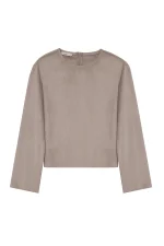 Blouse Milla W26M-1054241 - Beige