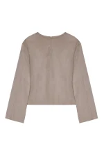 Blouse Milla W26M-1054241 - Beige - Image 2