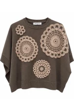 Blouse Bwy96672 - Brown