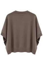 Blouse Bwy96672 - Brown - Image 2