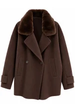 Coat Vicolo Tac0019 - Fondente