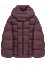 Puffer Vicolo Tac0095 - Melanzana