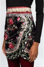 Imperial Mini Skirt - Velvet - Image 7