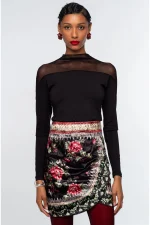 Imperial Mini Skirt - Velvet - Image 8