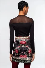 Imperial Mini Skirt - Velvet - Image 9